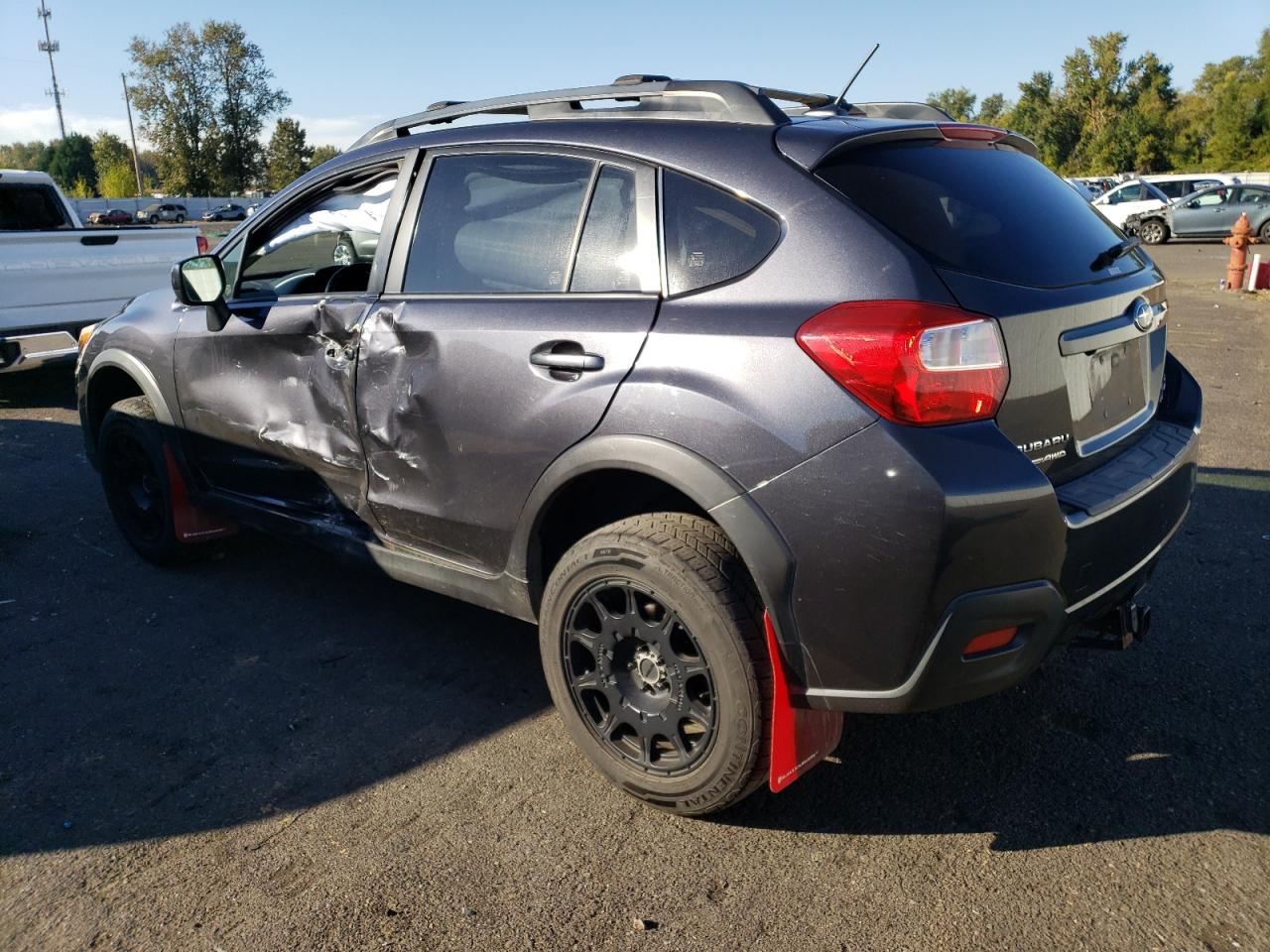 2014 Subaru XV VIN JF2GPAKC2E8215297 Copart auction photo, side damage thumbnail 2