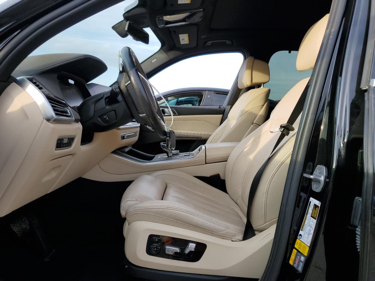 2021 BMW X5 VIN 5UXTA6C07M9E59778 Copart auction photo, front end / side damage thumbnail 7