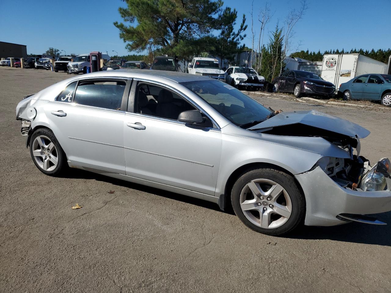 2012 Chevrolet Malibu VIN 1G1ZB5E05CF184479 Copart auction photo, front end / rear end damage thumbnail 4