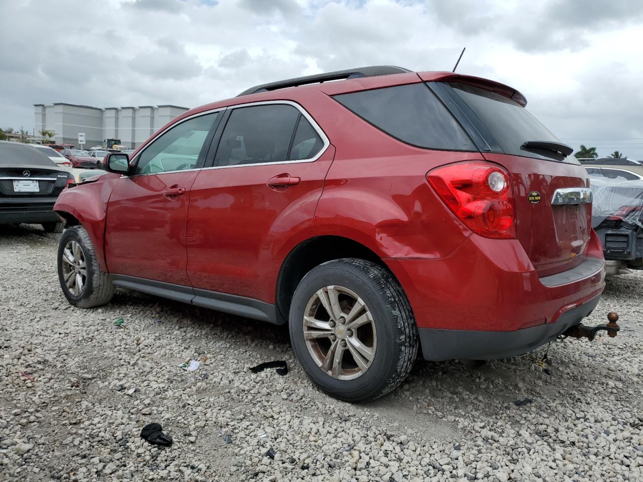 2015 Chevrolet Equinox VIN 1GNALBEK6FZ103548 Copart auction photo, front end / rear end damage thumbnail 2