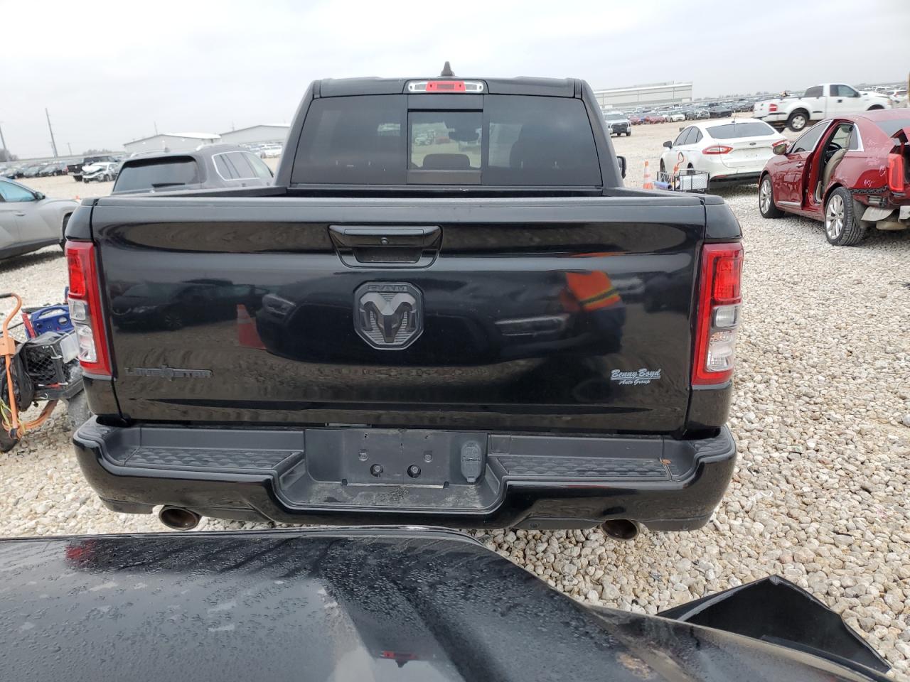 2021 RAM 1500 VIN 1C6RREFT2MN658575 Copart auction photo, front end damage thumbnail 6