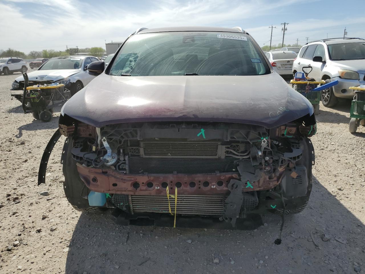 2019 Lincoln MKC VIN 5LMCJ2C94KUL17641 Copart auction photo, front end damage thumbnail 5