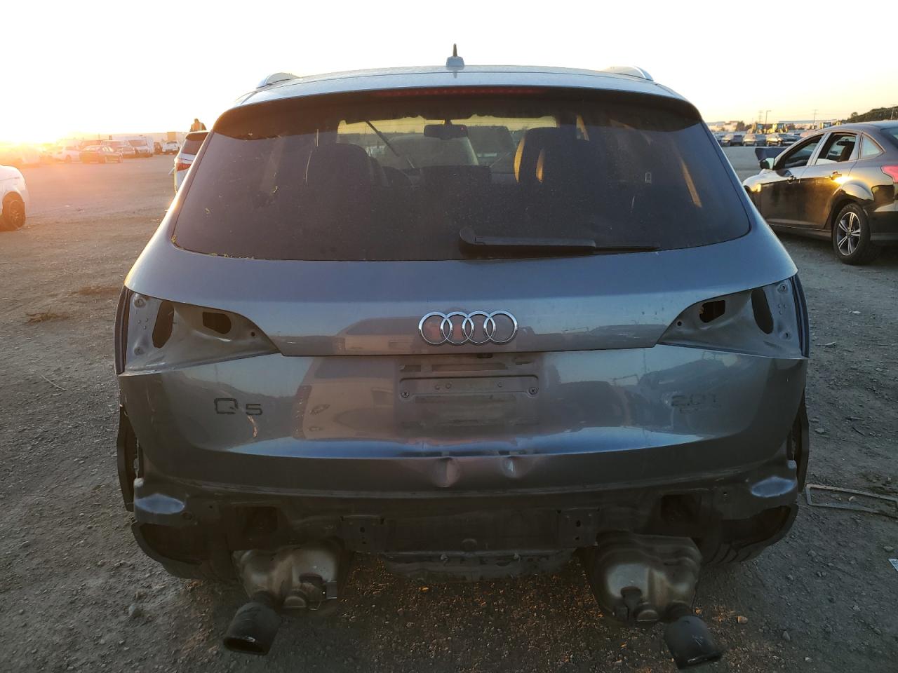 2016 Audi Q5 VIN WA1L2AFP9GA118256 Copart auction photo, all over damage thumbnail 6