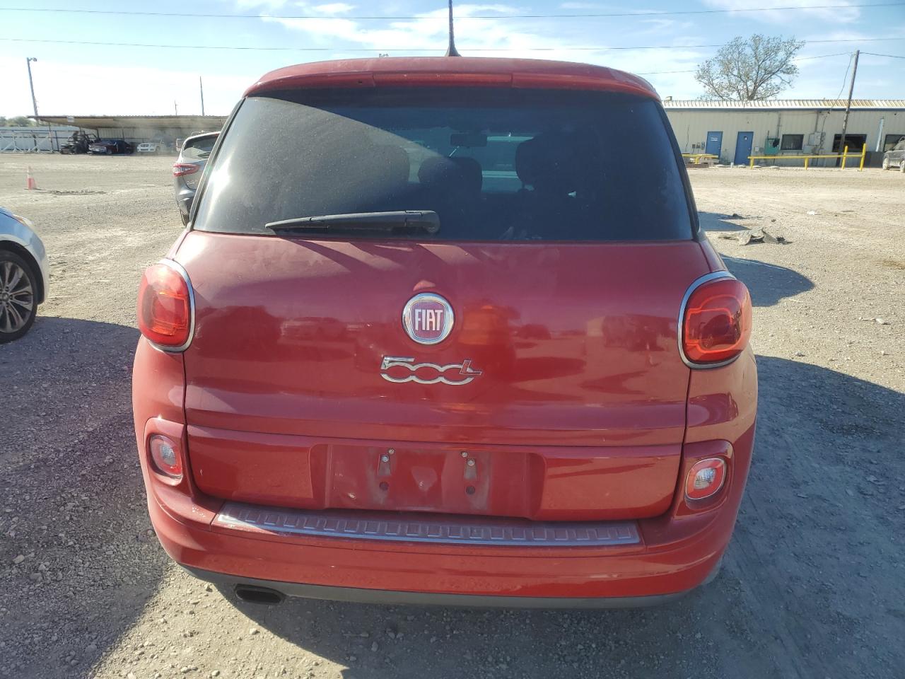 2014 Fiat 500 VIN ZFBCFABH2EZ028182 Copart auction photo, side damage thumbnail 6
