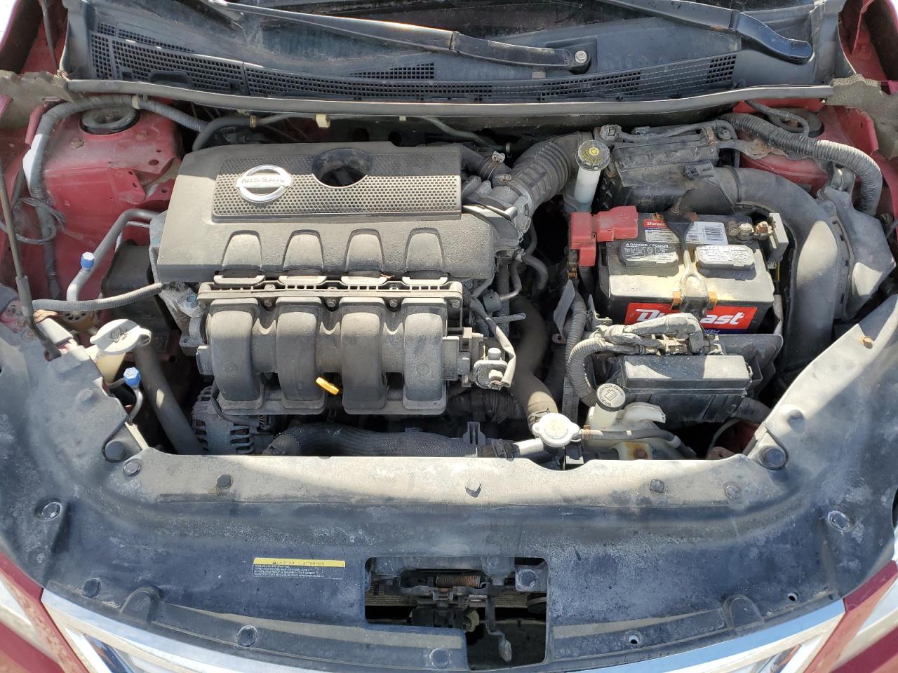 2015 Nissan Sentra VIN 3N1AB7AP5FL643641 Copart auction photo, side damage thumbnail 11
