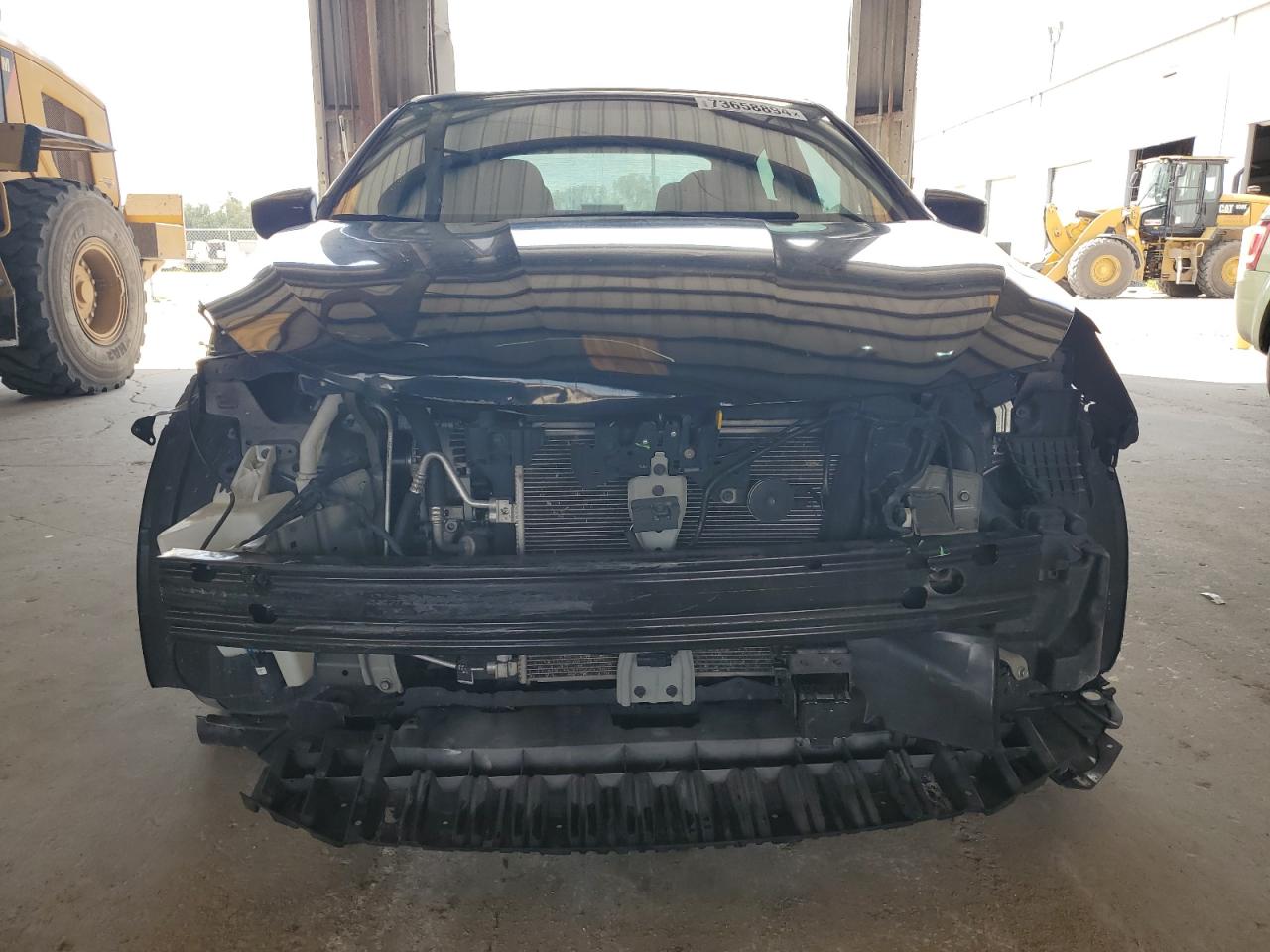 2018 Nissan Sentra VIN 3N1AB7AP9JY305851 Copart auction photo, front end damage thumbnail 5
