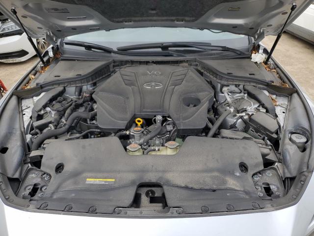 2019 Infiniti Q50 VIN JN1EV7AR6KM551240 Copart auction photo, vandalism / rear end damage thumbnail 11
