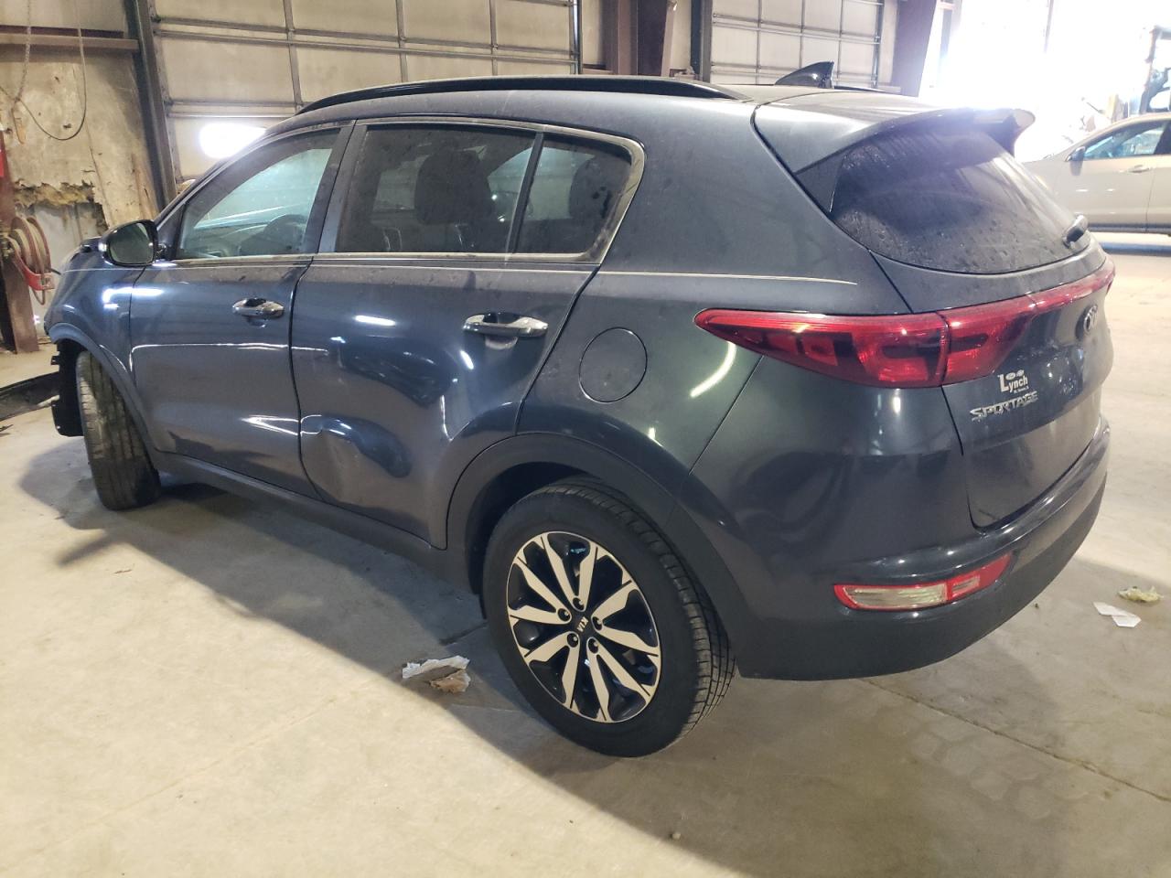 2018 KIA Sportage VIN KNDPNCACXJ7351145 Copart auction photo, front end / minor dent/scratches damage thumbnail 2