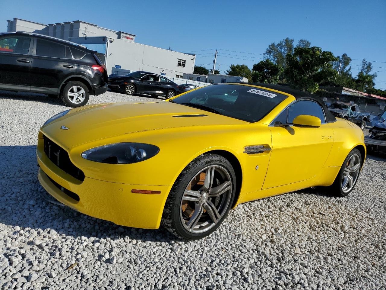 2009 Aston Martin Vantage VIN SCFBF04C79GD12188 - Copart auction photo