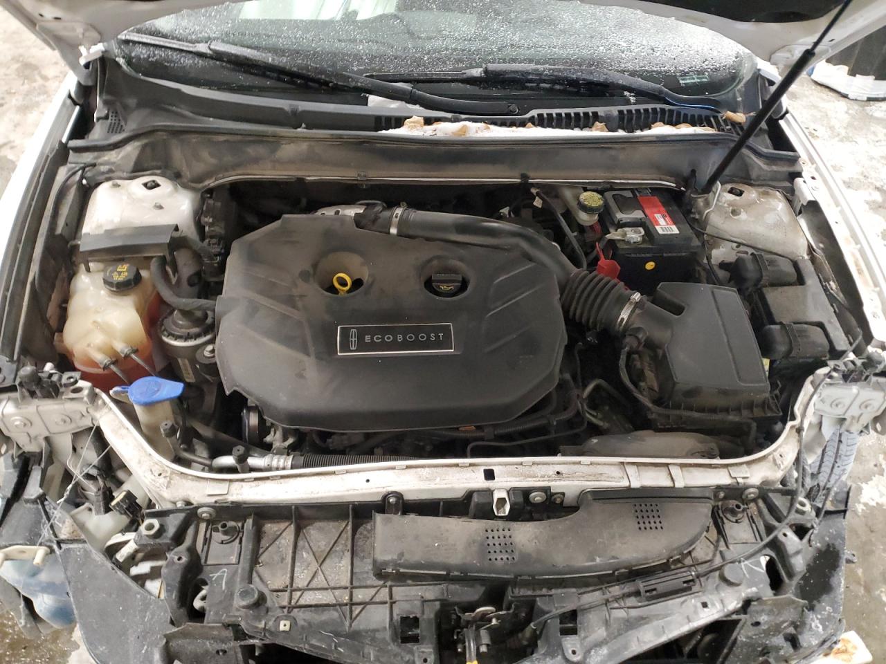 2015 Lincoln MKZ VIN 3LN6L2J99FR621476 Copart auction photo, front end damage thumbnail 11