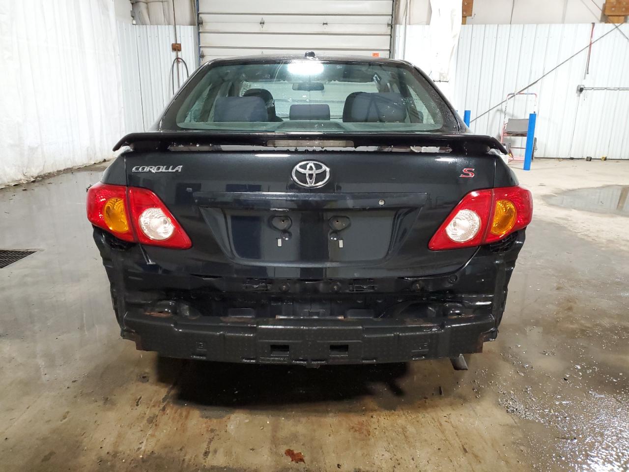 2010 Toyota Corolla VIN 1NXBU4EE3AZ366873 Copart auction photo, side / rear end damage thumbnail 6