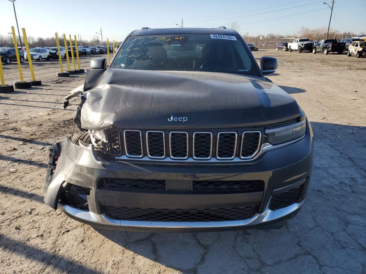 2021 Jeep Grand Cherokee VIN 1C4RJKBG1M8205280 Copart auction photo, front end / minor dent/scratches damage thumbnail 5