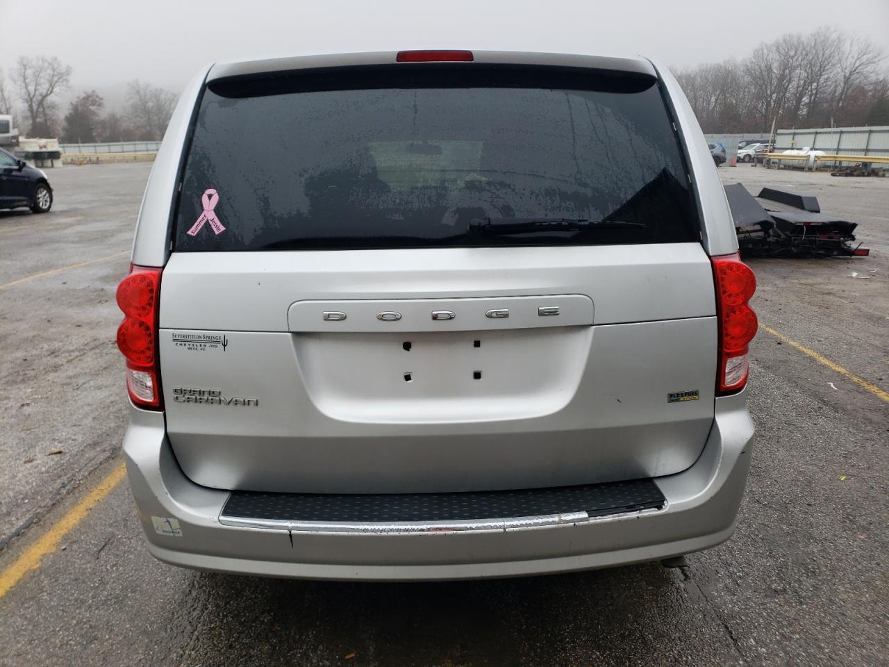 2011 Dodge Caravan VIN 2D4RN3DG4BR626325 Copart auction photo, front end damage thumbnail 6