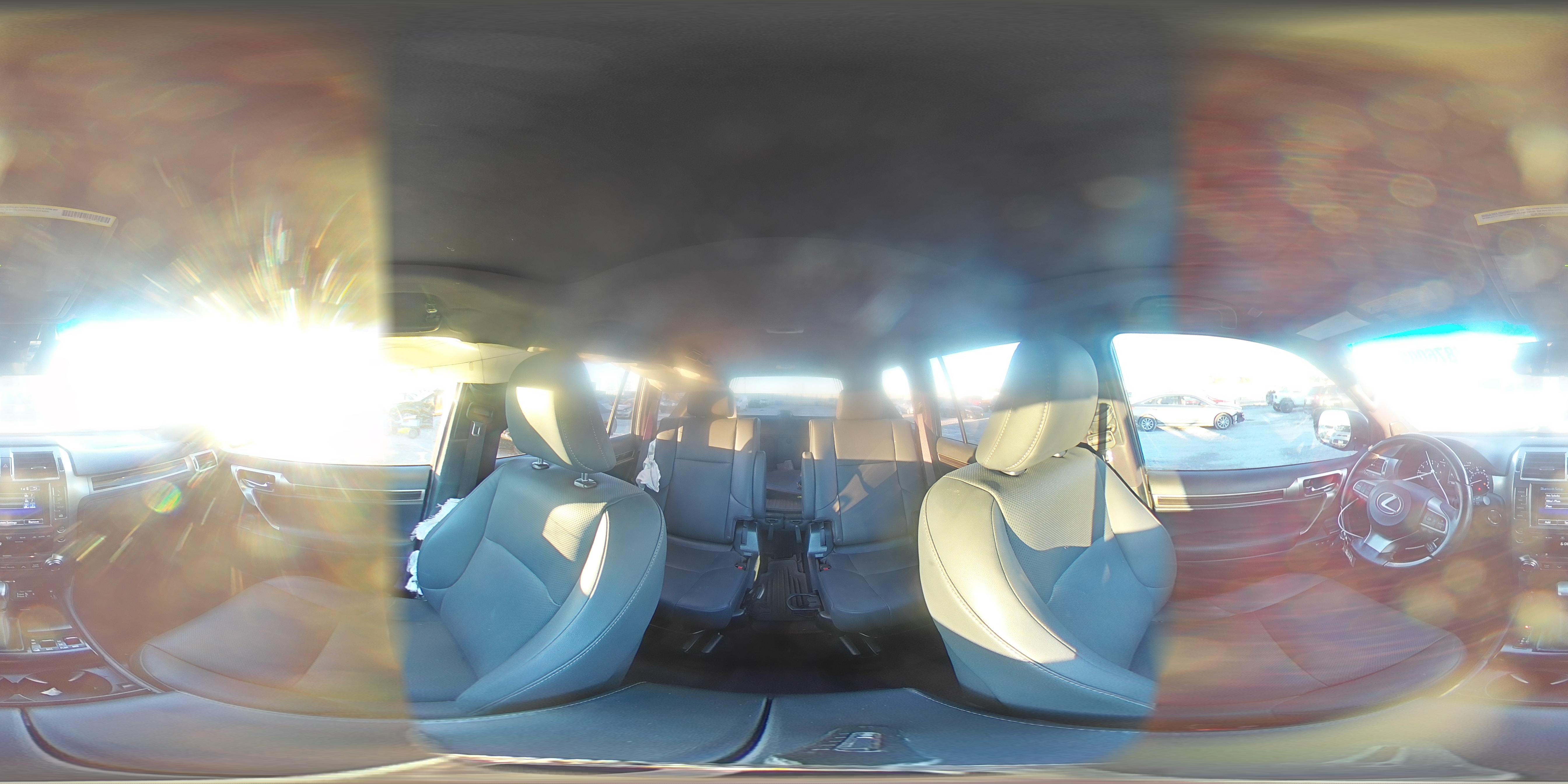 2021 Lexus GX VIN JTJAM7BX1M5287026 Copart auction photo, front end / side damage thumbnail 14