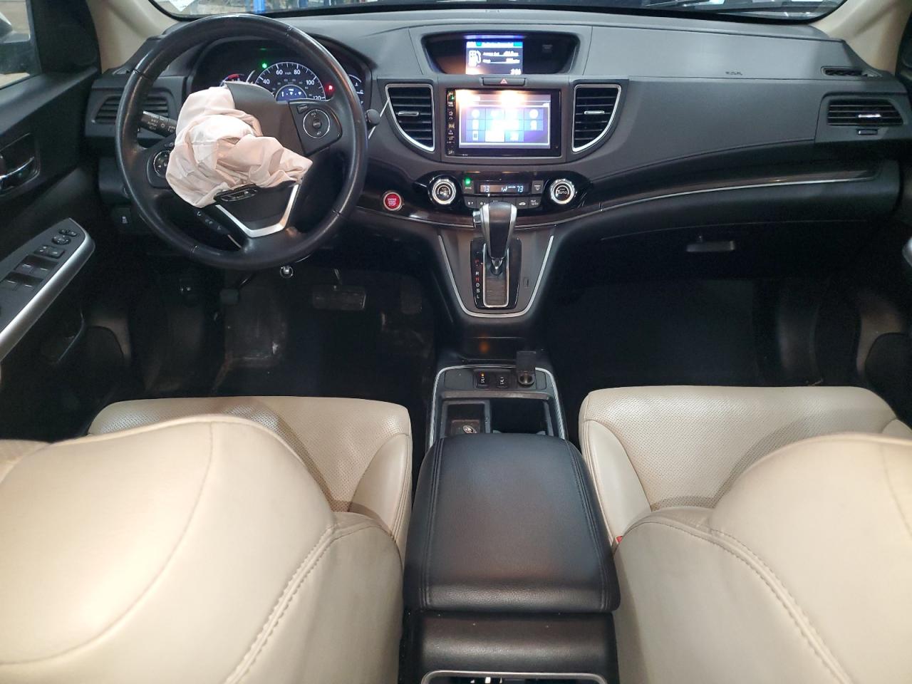 2015 Honda CR-V VIN 5J6RM3H77FL010900 Copart auction photo, front end / hail damage thumbnail 8