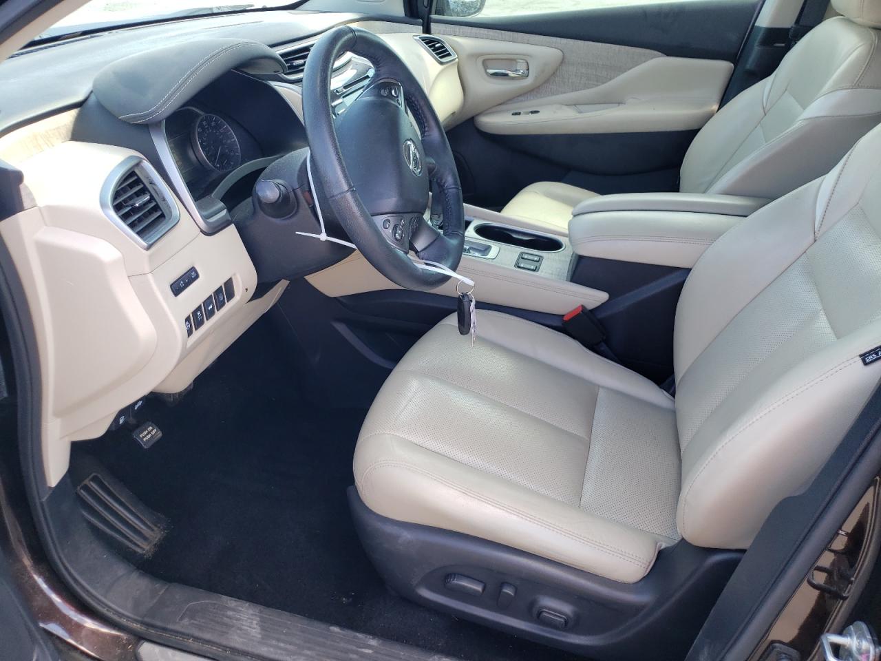 2020 Nissan Murano VIN 5N1AZ2CJ5LN141062 Copart auction photo, front end / side damage thumbnail 7
