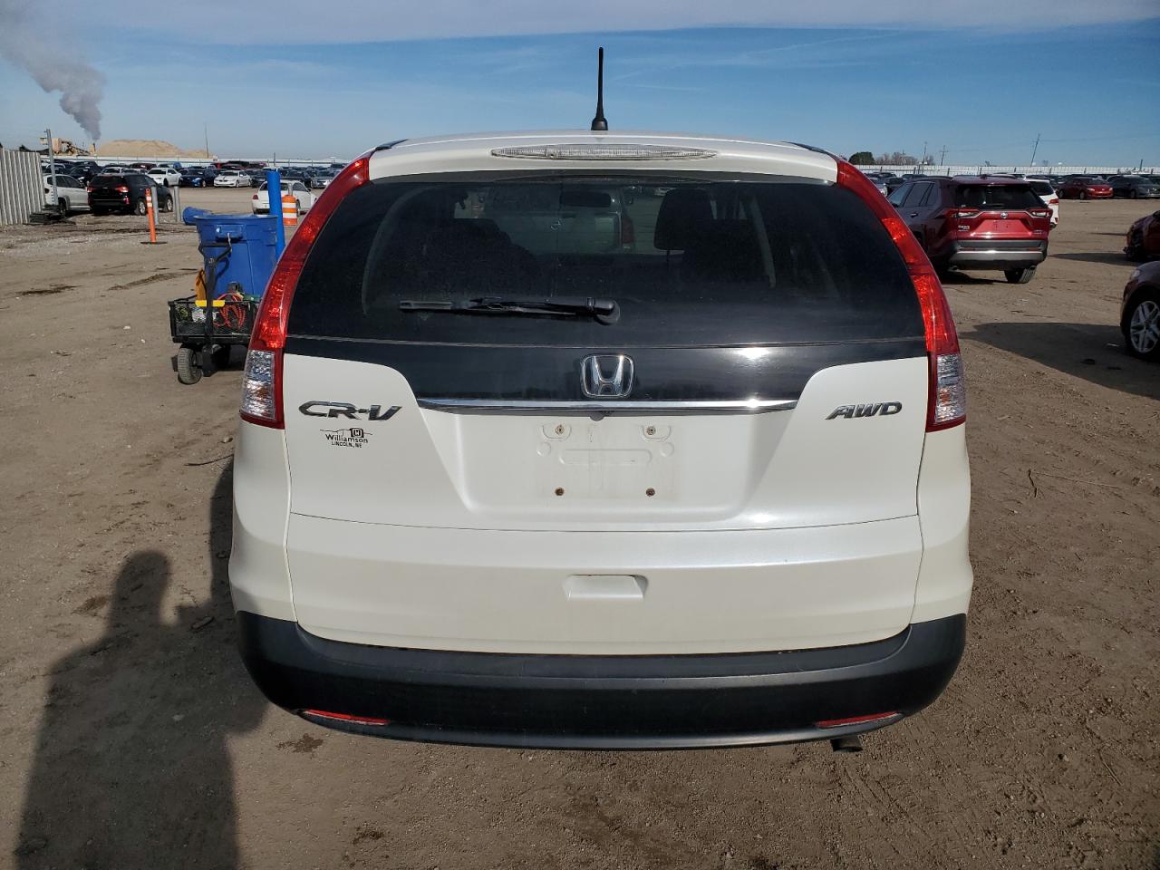 2012 Honda CR-V VIN 5J6RM4H51CL035209 Copart auction photo, minor dent/scratches damage thumbnail 6