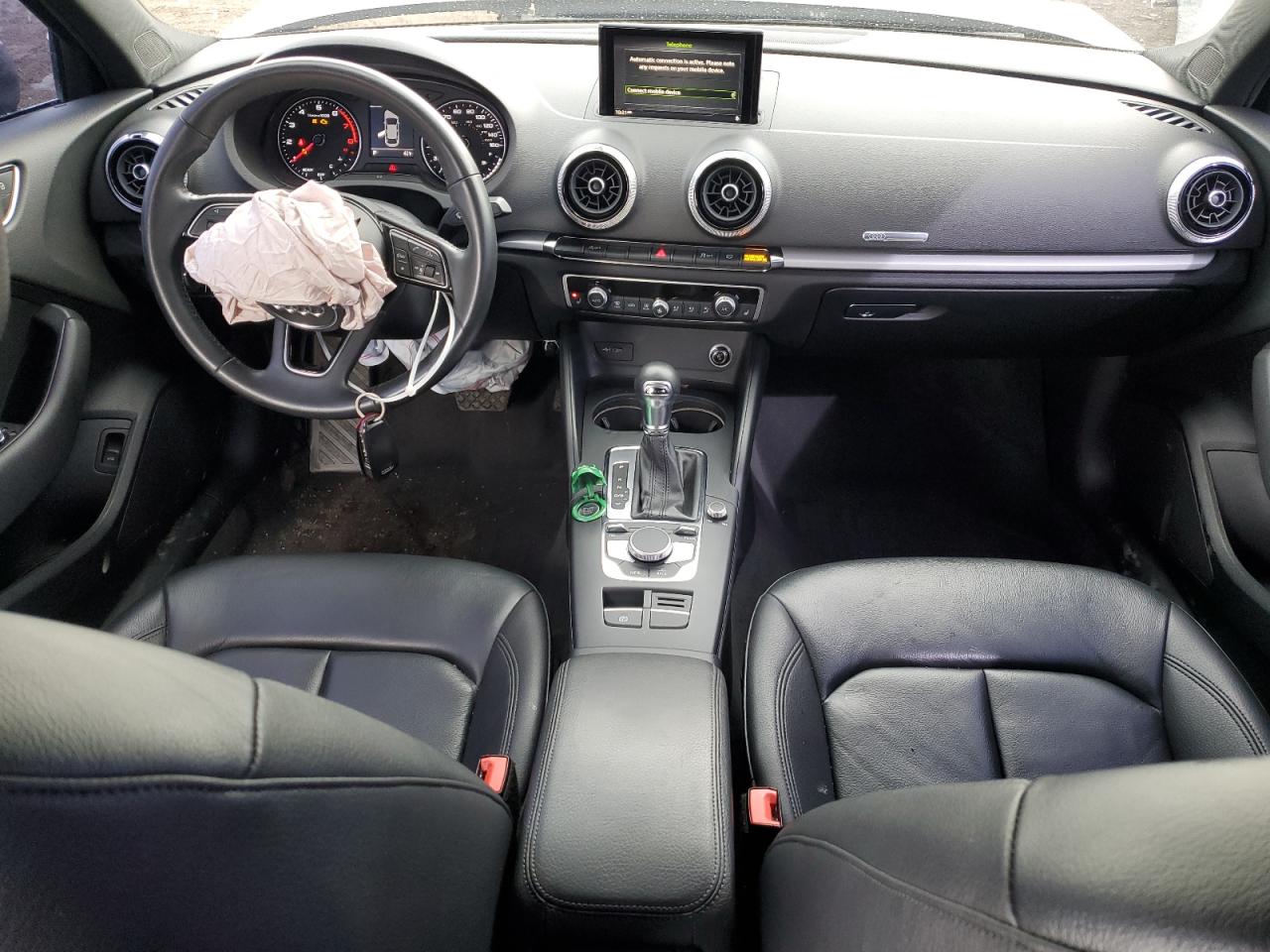 2019 Audi A3 VIN WAUAUGFF588080175 Copart auction photo, front end / rear end damage thumbnail 8