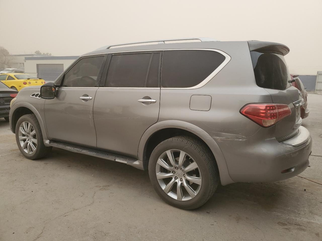 2011 Infiniti QX56 VIN JN8AZ2NF0B9503307 Copart auction photo, side / vandalism damage thumbnail 2
