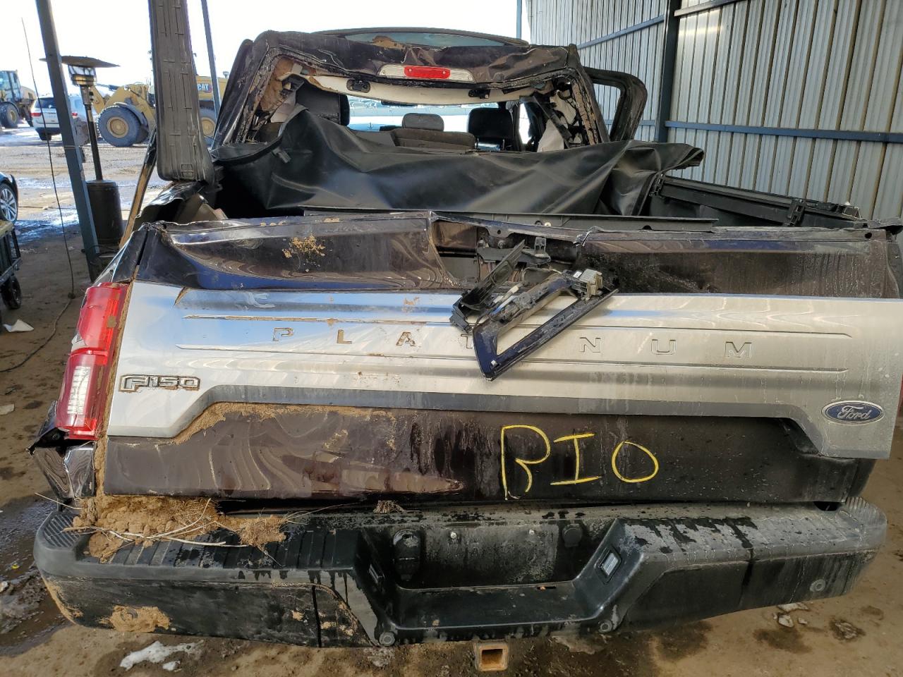 2019 Ford F-150 VIN 1FTEW1E53KFB07333 Copart auction photo, all over damage thumbnail 6