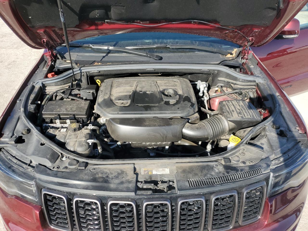 2020 Jeep Grand Cherokee VIN 1C4RJFCG9LC294582 Copart auction photo, front end / side damage thumbnail 12
