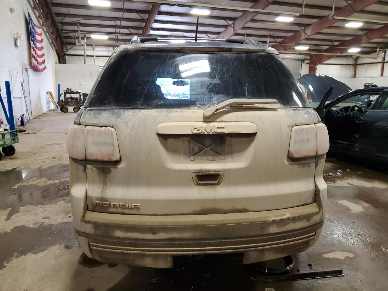 2014 GMC Acadia VIN 1GKKRPKD3EJ305604 Copart auction photo, front end / side damage thumbnail 6