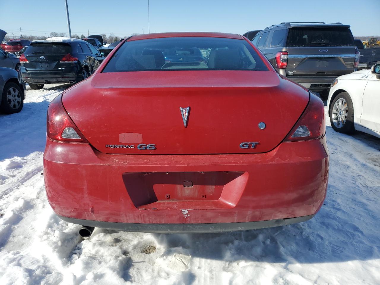 2007 Pontiac G6 VIN 1G2ZH18N474215958 Copart auction photo, front end / side damage thumbnail 6