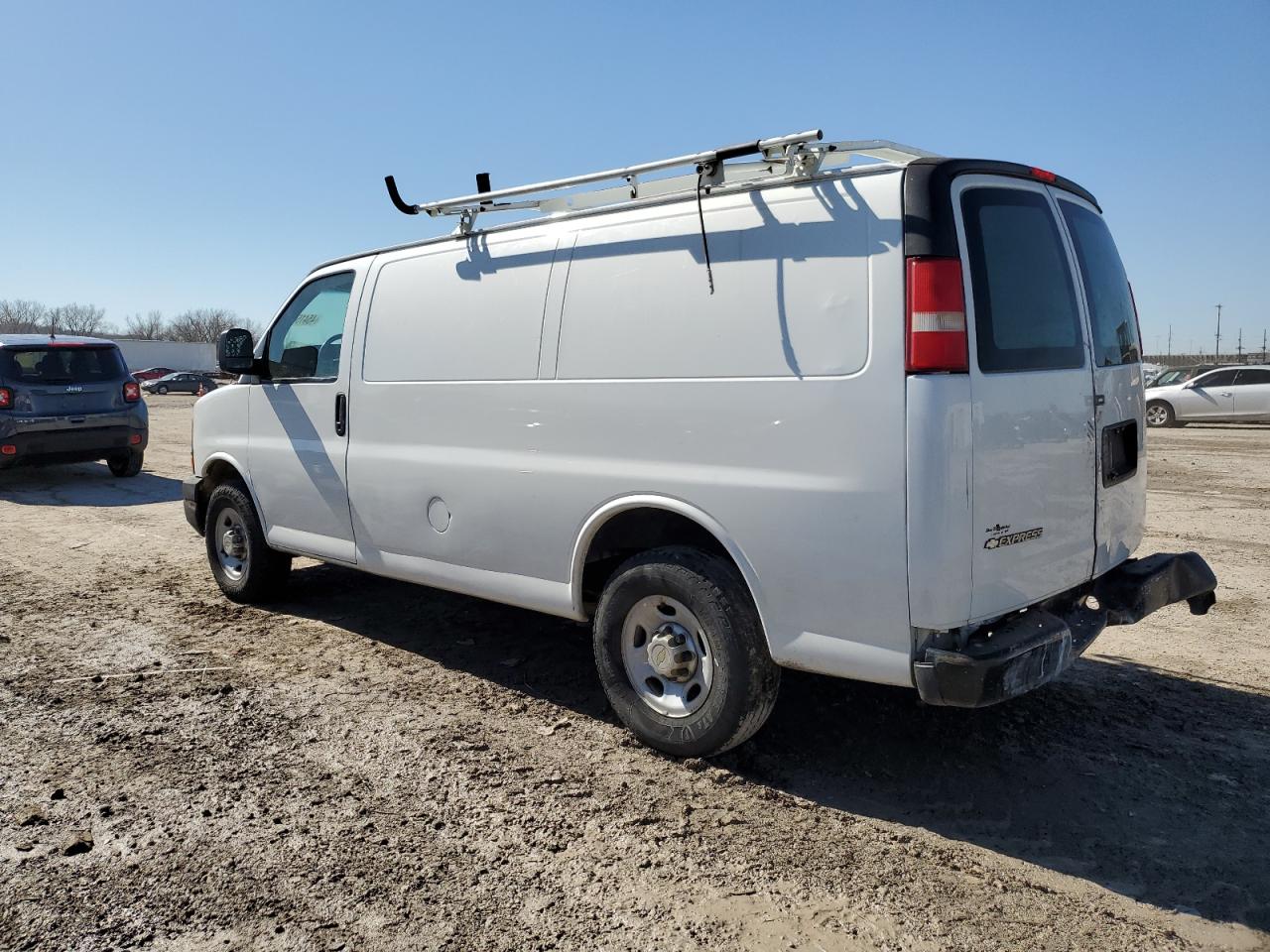 2014 Chevrolet Express VIN 1GCWGFCA1E1153193 Copart auction photo, side damage thumbnail 2