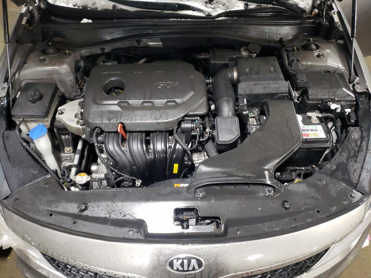 2018 KIA Optima VIN 5XXGT4L33JG264123 Copart auction photo, front end / rear end damage thumbnail 11