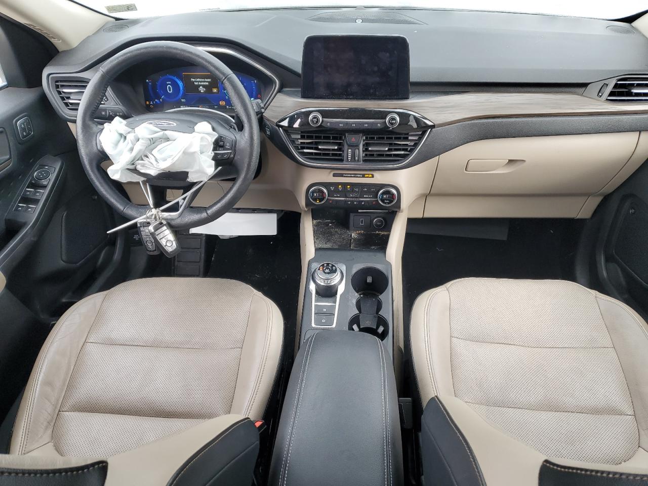 2020 Ford Escape VIN 1FMCU9J92LUA70109 Copart auction photo, front end damage thumbnail 8