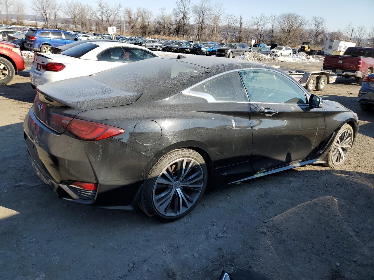2017 Infiniti Q60 VIN JN1CV7EL4HM321038 Copart auction photo, front end / minor dent/scratches damage thumbnail 3