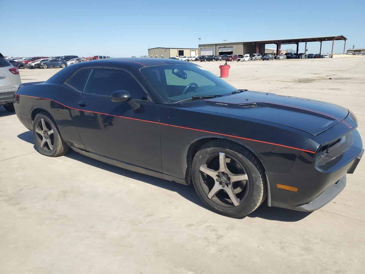 2014 Dodge Challenger VIN 2C3CDYBT3EH143300 Copart auction photo, side damage thumbnail 4