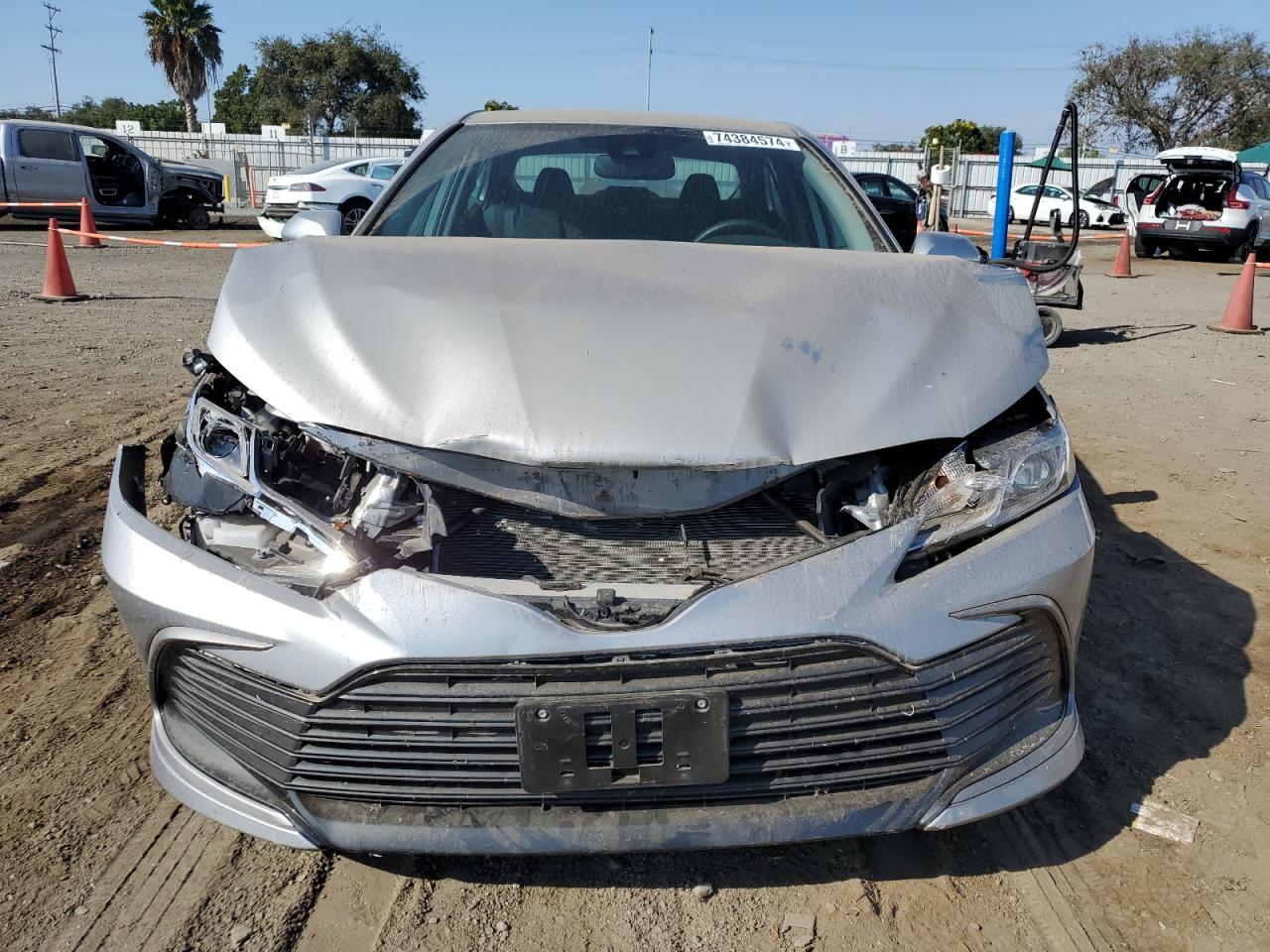 2023 Toyota Camry VIN 4T1R11AK9PU097322 Copart auction photo, front end / minor dent/scratches damage thumbnail 5