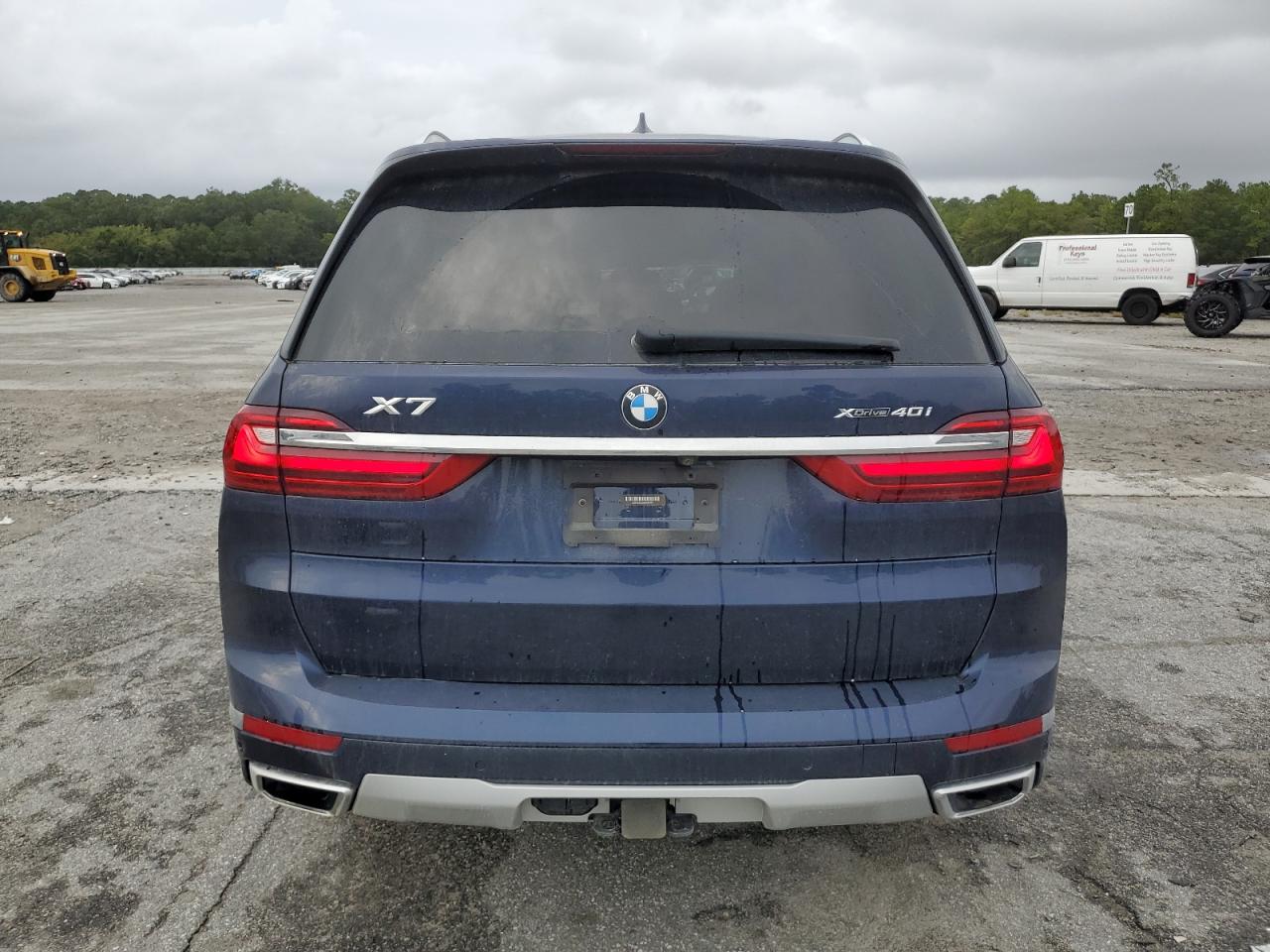 2021 BMW X7 VIN 5UXCW2C03M9H76497 Copart auction photo, front end / side damage thumbnail 6