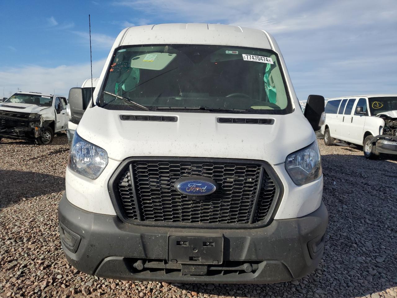2023 Ford Transit VIN 1FTBR1C87PKA89909 Copart auction photo, side damage thumbnail 5