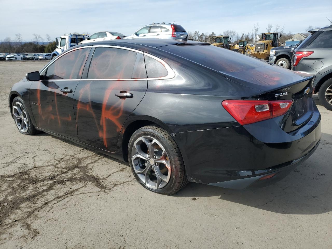 2018 Chevrolet Malibu VIN 1G1ZD5ST0JF239944 Copart auction photo, vandalism / side damage thumbnail 2