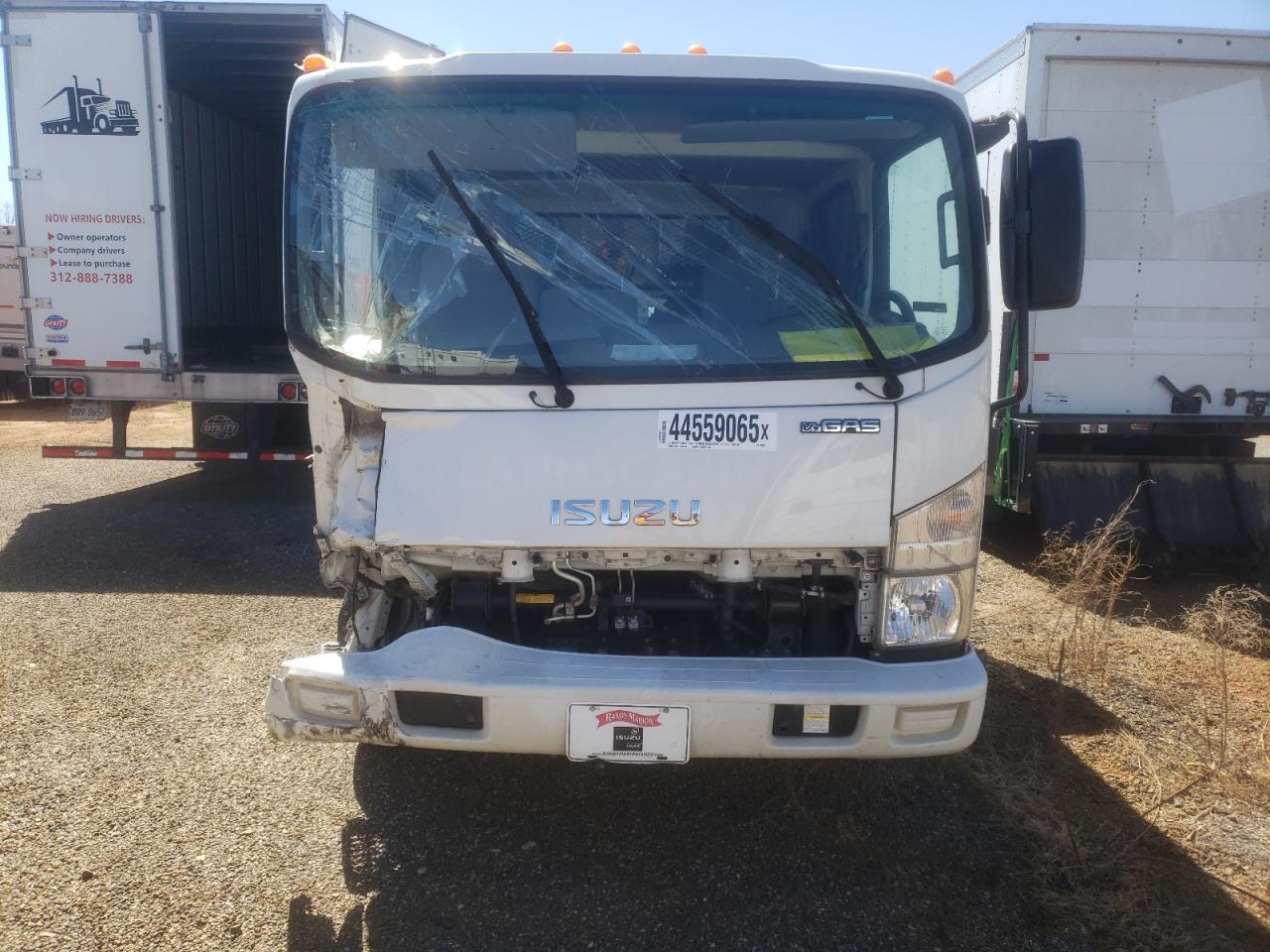 2018 Isuzu NPR VIN 54DB4J1B7JS808818 Copart auction photo, front end damage thumbnail 5