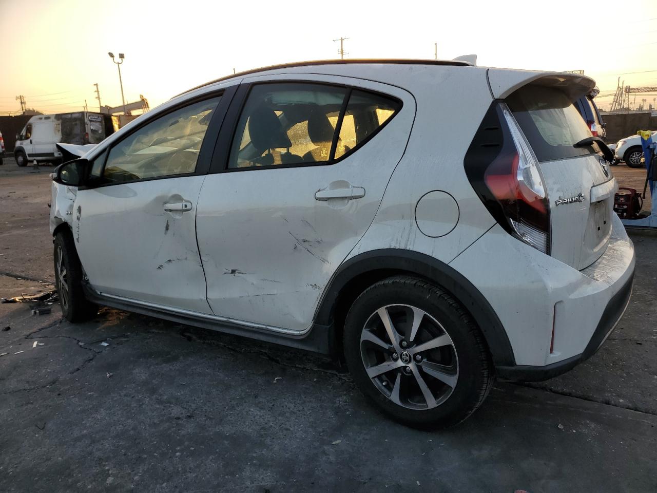 2018 Toyota Prius VIN JTDKDTB3XJ1603717 Copart auction photo, front end / undercarriage damage thumbnail 2