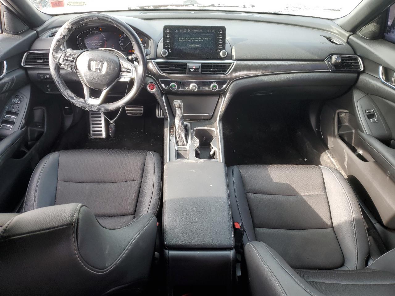 2020 Honda Accord VIN 1HGCV1F35LA018581 Copart auction photo, side / front end damage thumbnail 8