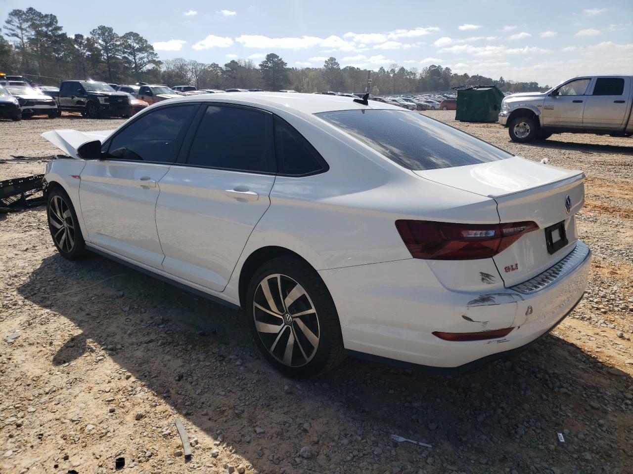 2020 Volkswagen Jetta VIN 3VW6T7BU1LM105221 Copart auction photo, front end / rear end damage thumbnail 2