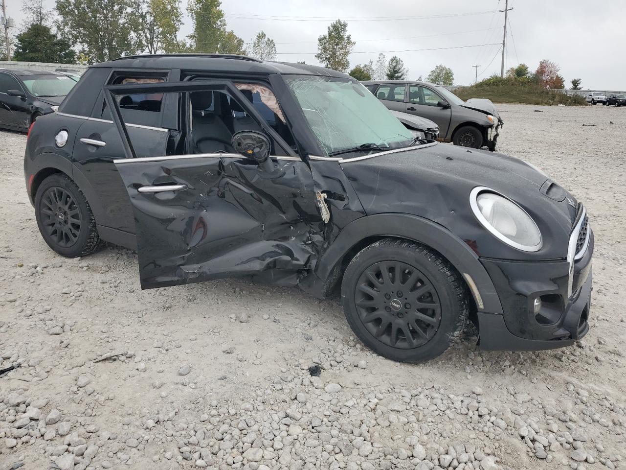2016 MINI Cooper VIN WMWXU3C51G2D28778 Copart auction photo, side / front end damage thumbnail 4