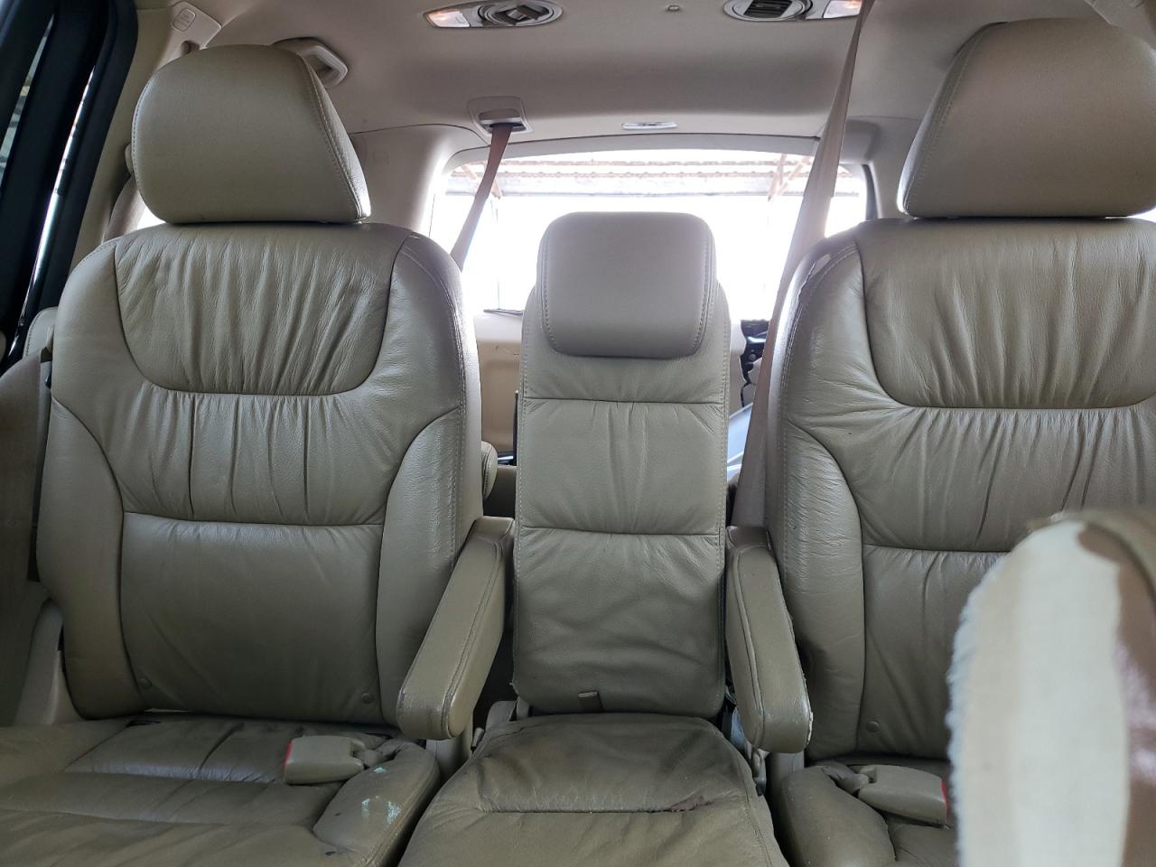 2008 Honda Odyssey VIN 5FNRL38968B022567 Copart auction photo, rear end / side damage thumbnail 10