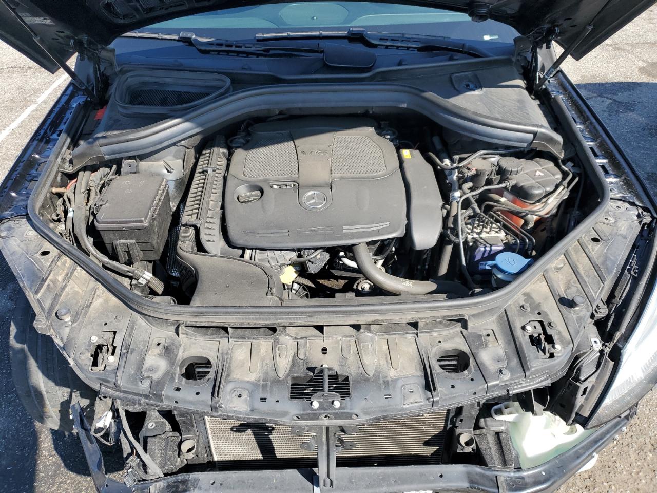 2017 Mercedes-Benz GLE VIN 4JGDA5JB5HA833662 Copart auction photo, front end damage thumbnail 12