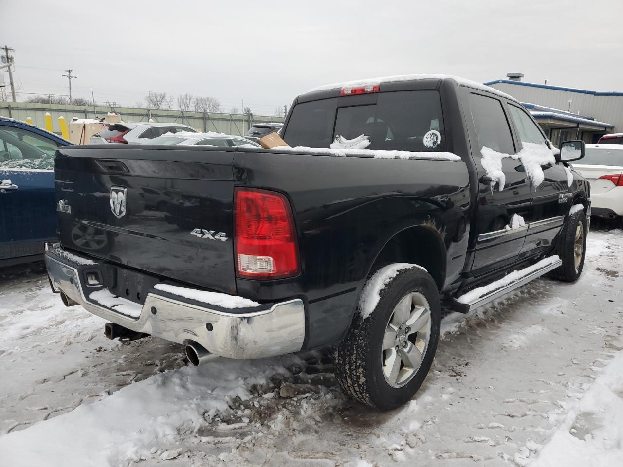 2013 RAM 1500 VIN 1C6RR7LT3DS623688 Copart auction photo, front end damage thumbnail 3