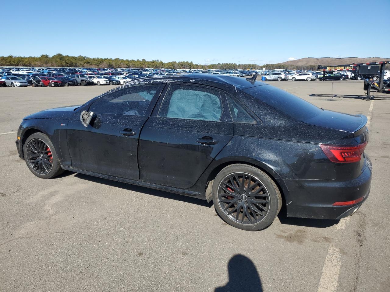 2018 Audi A4 VIN WAUENAF4XJA028212 Copart auction photo, rollover damage thumbnail 2
