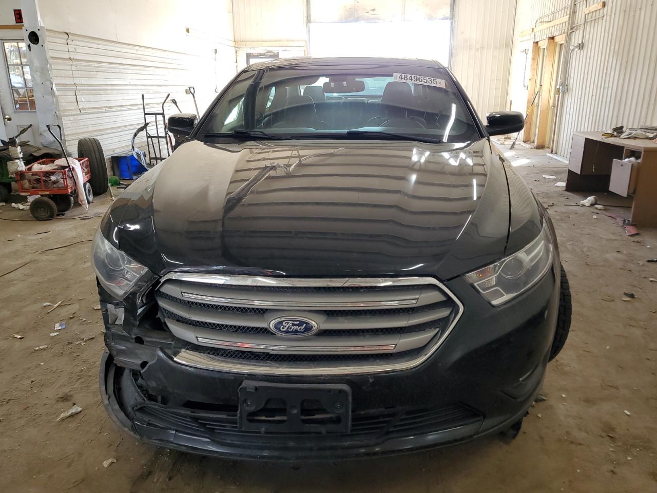 2015 Ford Taurus VIN 1FAHP2E8XFG133427 Copart auction photo, front end damage thumbnail 5