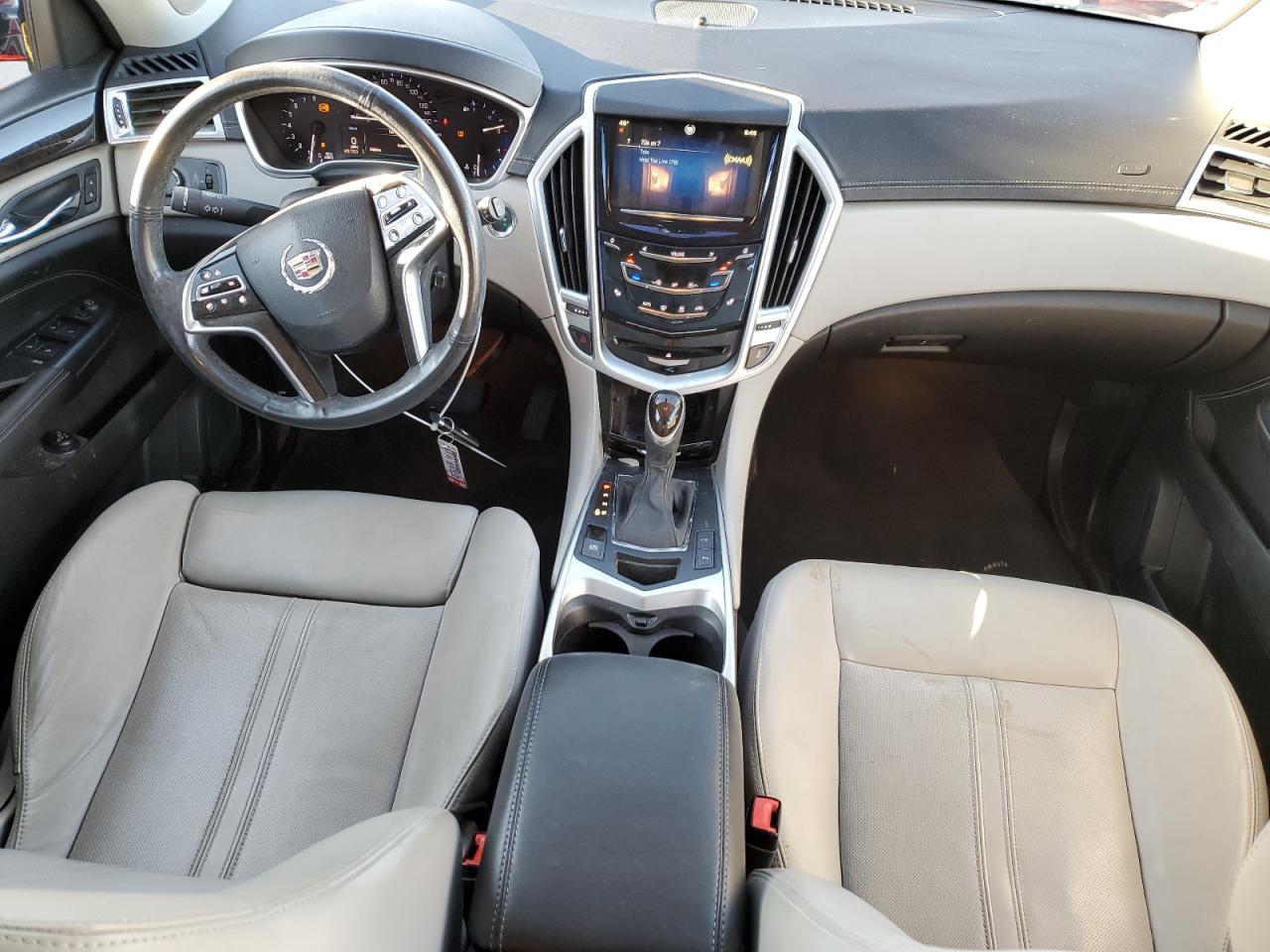 2013 Cadillac SRX VIN 3GYFNGE37DS553230 Copart auction photo, front end damage thumbnail 8