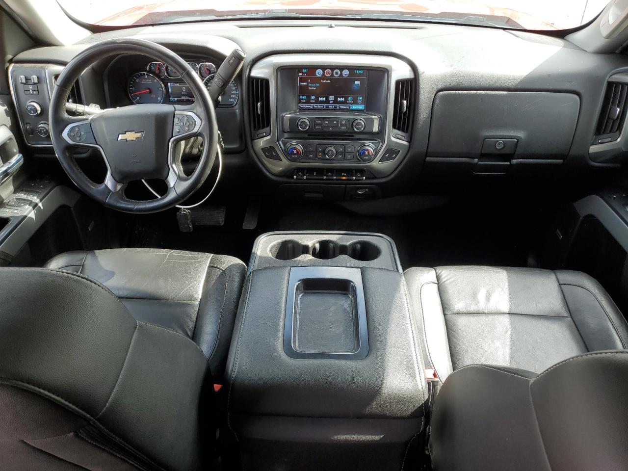 2017 Chevrolet Silverado VIN 3GCUKREC4HG321873 Copart auction photo, front end damage thumbnail 8