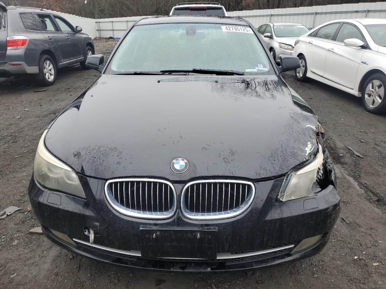 2010 BMW 5er VIN WBANU5C5XAC364163 Copart auction photo, front end damage thumbnail 5