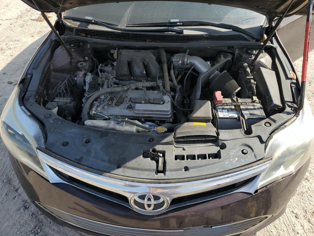 2014 Toyota Avalon VIN 4T1BK1EB0EU120234 Copart auction photo, rear end / side damage thumbnail 11